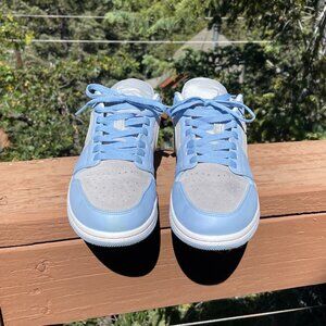 Carolina Blue and Grey Air Jordan 1